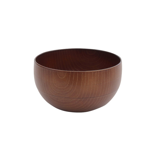 Tanaka Hashiten Wood Grain Miso Soup Bowl