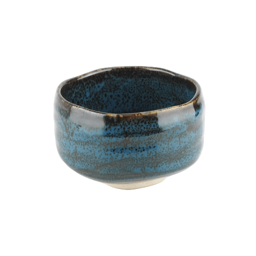 Tenmoku Seiryu Blue Matcha Bowl