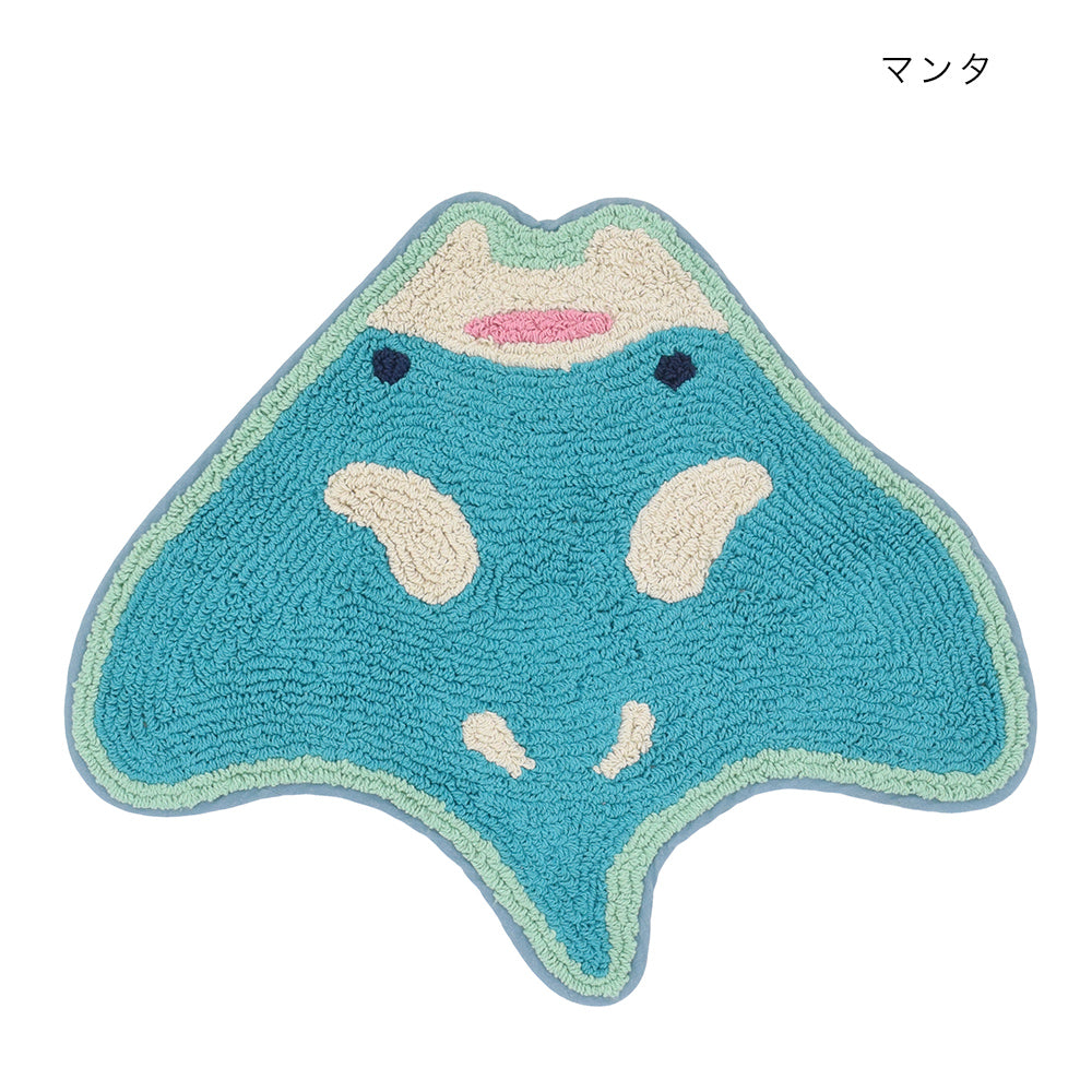 Tomo Sea Door Mat - Mantaray