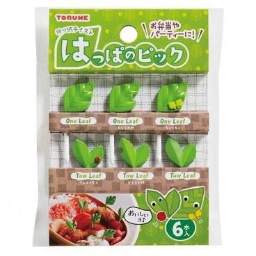 Torune Bento Origami Leaf Pick 6Pcs