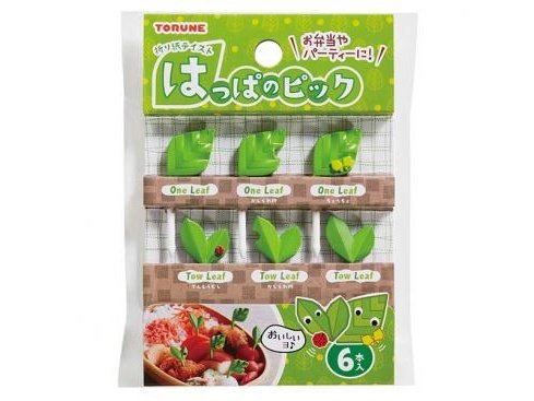 Torune Bento Origami Leaf Pick 6Pcs