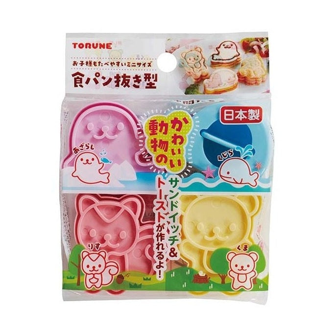Torune Bread Cutter Animal Friends 4P