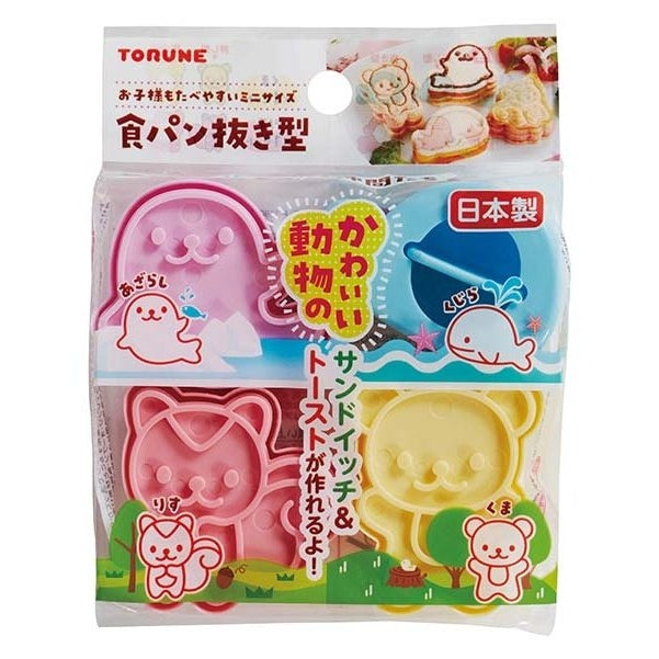 Torune Bread Cutter Animal Friends 4P