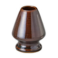 Touga Brown Chasen Matcha Whisk Stand