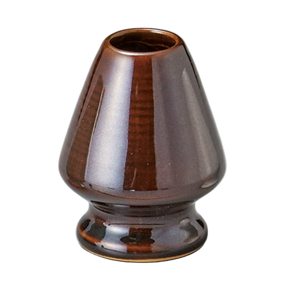 Touga Brown Chasen Matcha Whisk Stand