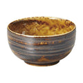 Touga Brown Line Rice Bowl 13D 7.2H