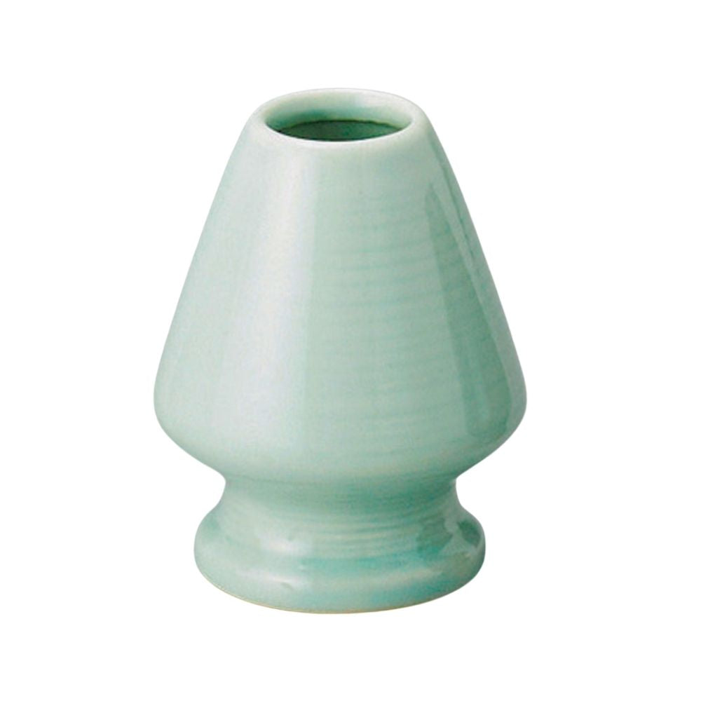 Touga Seafoam Green Chasen Matcha Whisk Stand