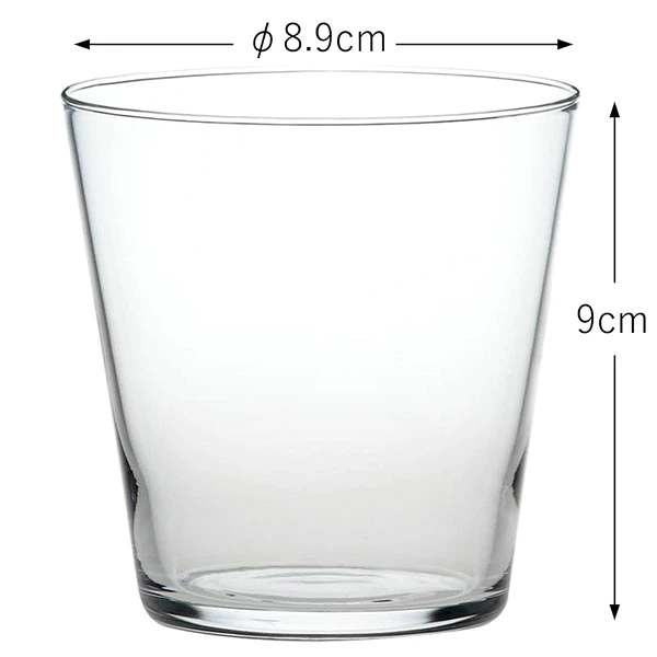 Toyo Sasaki HS Thin Rock Glass Set 340ml 2pc