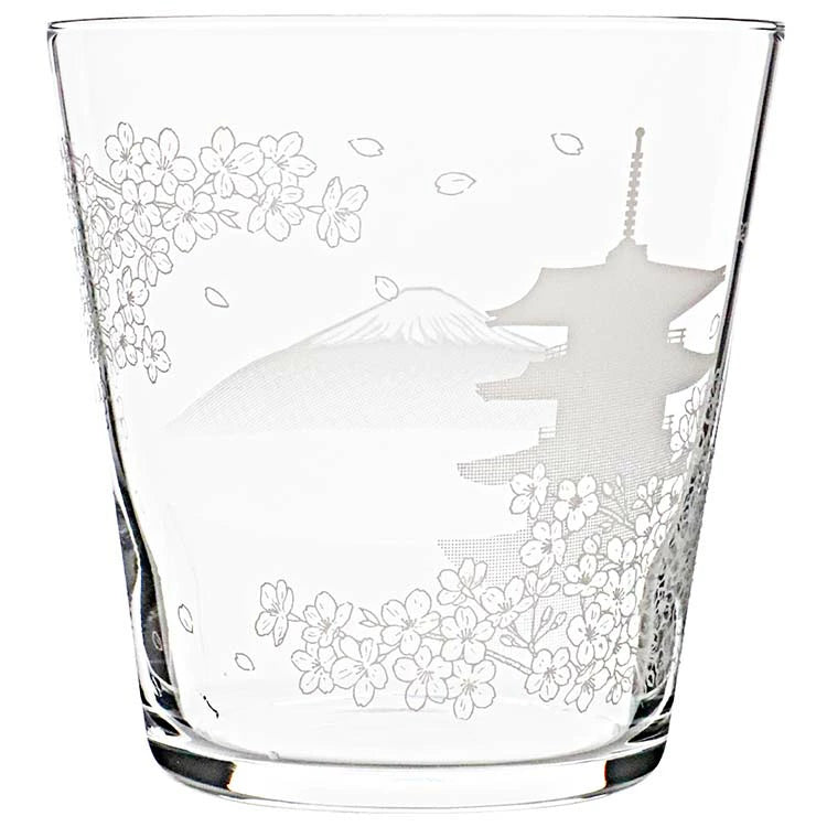 Toyo Sasaki Japanese Whisky Glass - Pagoda Fuji San