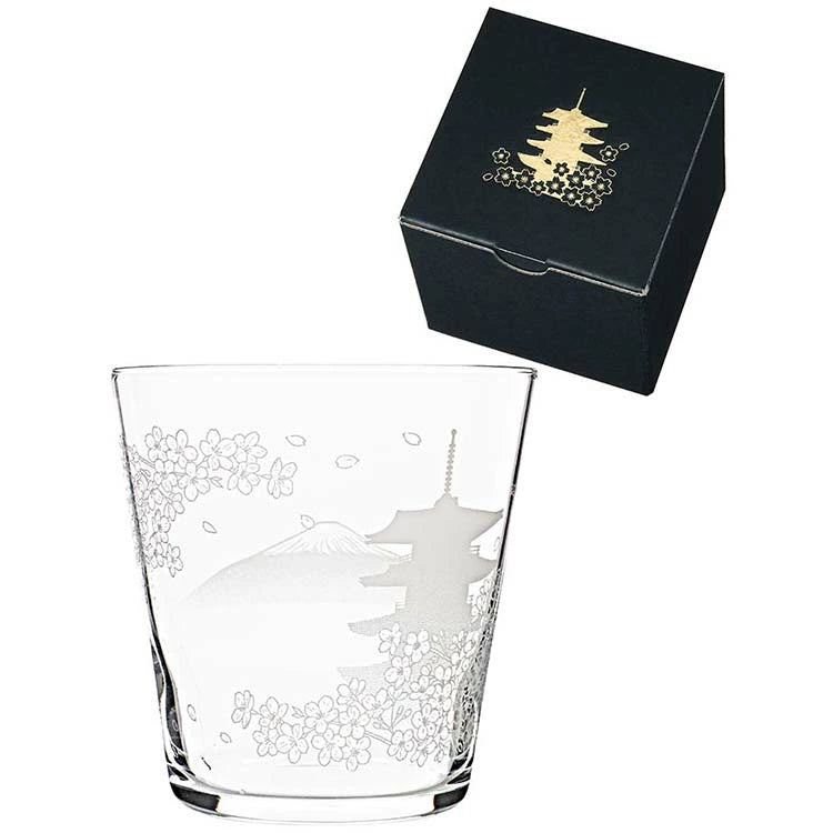 Toyo Sasaki Japanese Whisky Glass - Pagoda Fuji San