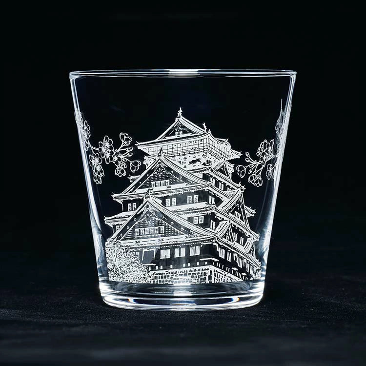 Toyo Sasaki Japanese Whisky Glass - Sakura Castle