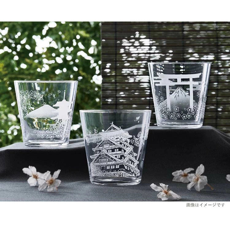 Toyo Sasaki Japanese Whisky Glass - Sakura Castle