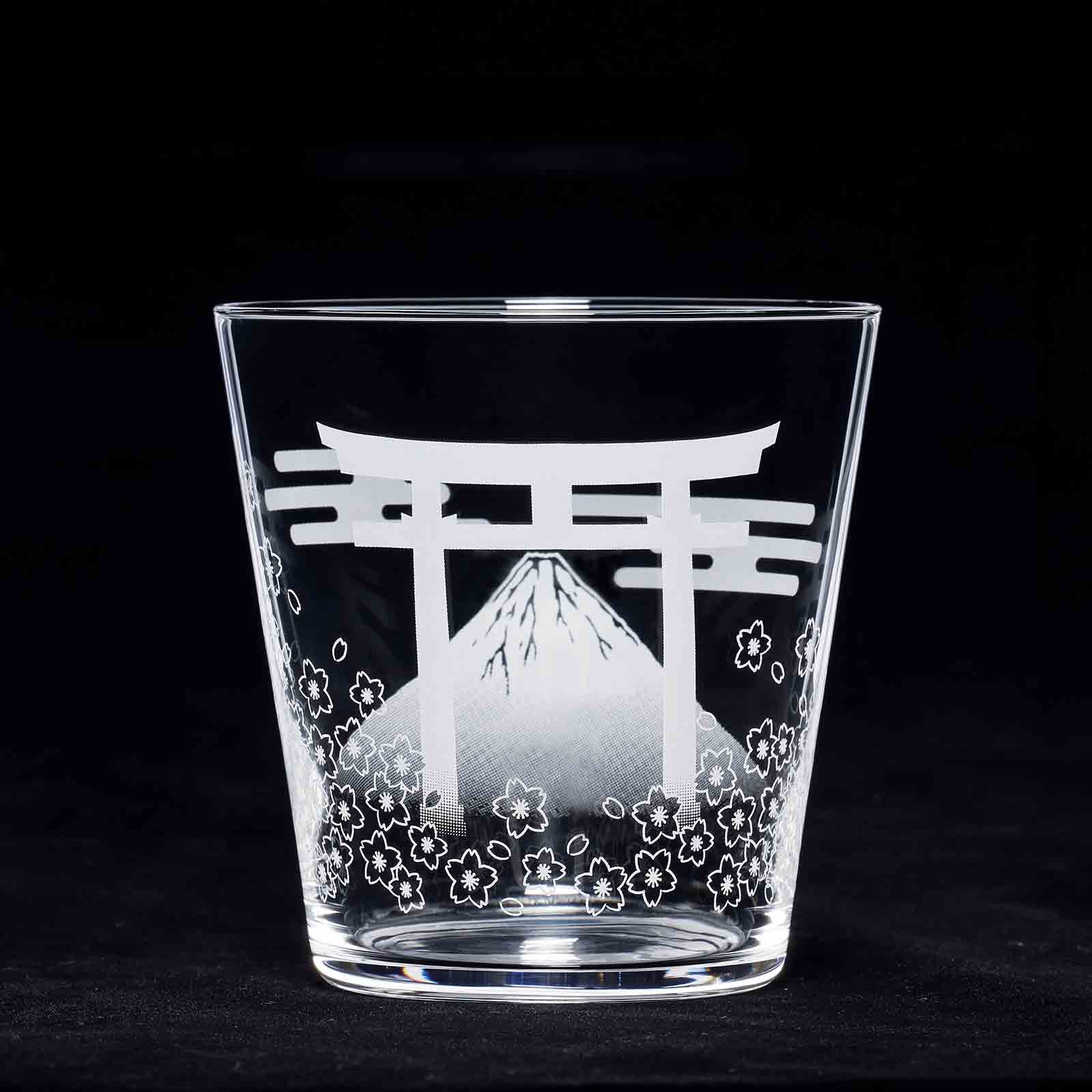 Toyo Sasaki Japanese Whisky Glass - Tori Gate Fuji San