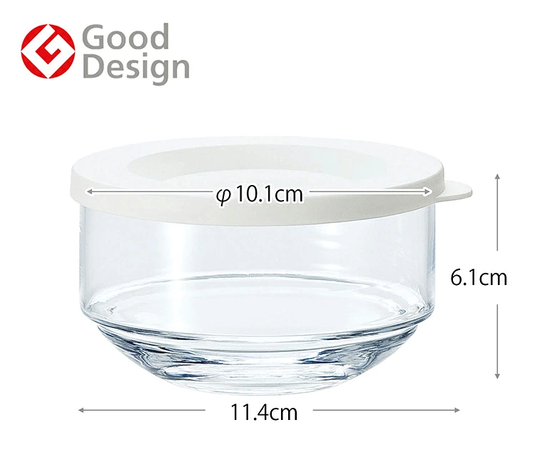 Toyo Sasaki My Delica Keeper dimensions diagram and Good Design Award logo