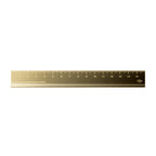 Traveler's Company Brass Ruler 15cm