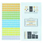 Traveler's Company Customise Sticker Set for 2027 Diary - 6 Sheets