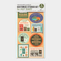 Traveler's Company Customise Sticker Set for 2027 Diary - 6 Sheets