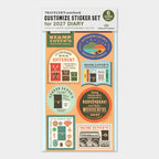 Traveler's Company Customise Sticker Set for 2027 Diary - 6 Sheets