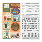 Traveler's Company Customise Sticker Set for 2027 Diary - 6 Sheets
