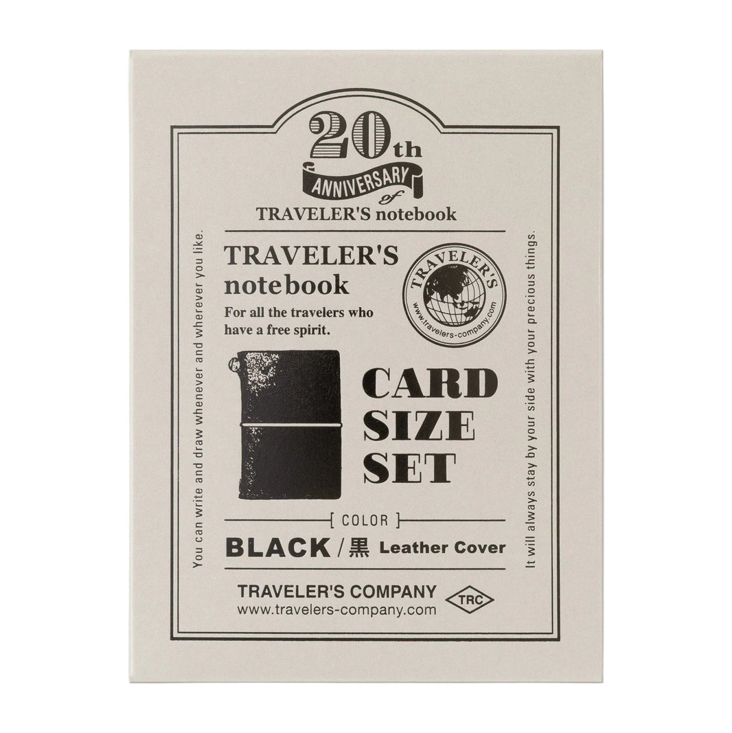 Traveler's Company Notebook Card Size - 20th Anniversary Set