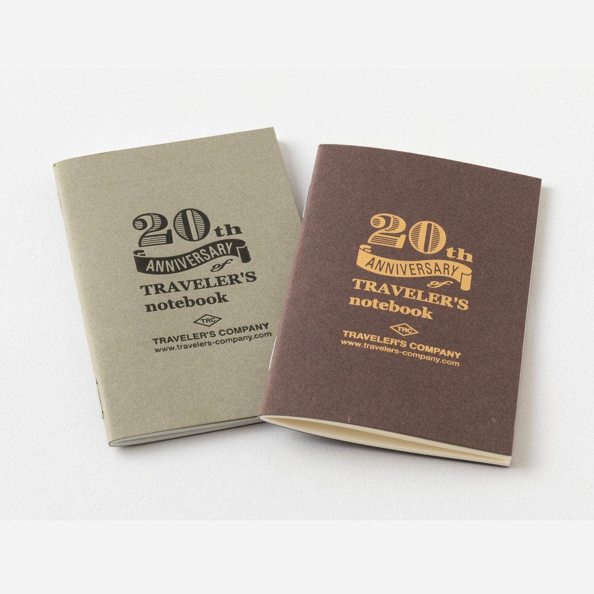 Traveler's Company Notebook Card Size - 20th Anniversary Set