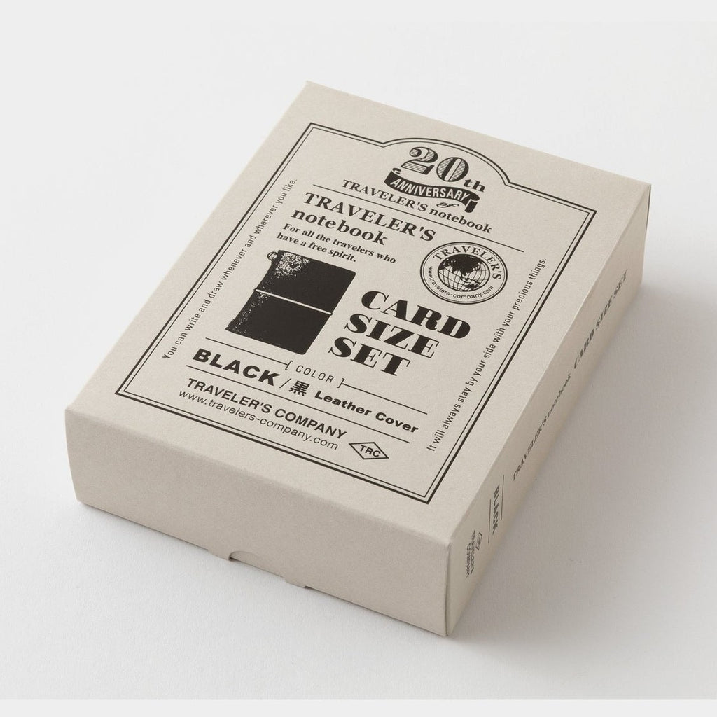 Traveler's Company Notebook Card Size - 20th Anniversary Set