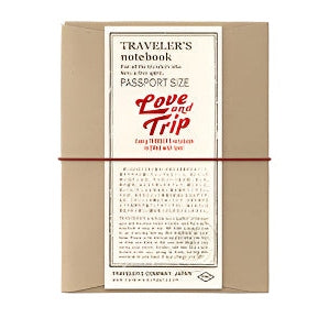 Traveler's Company Notebook - Passport - Love and Trip Limited Edition