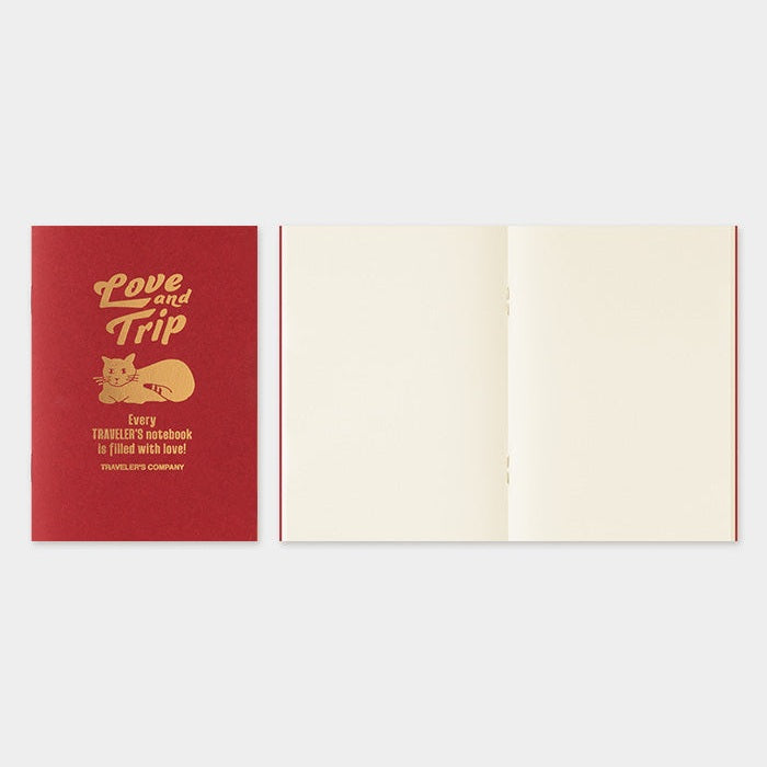 Traveler's Company Notebook - Passport - Love and Trip Limited Edition