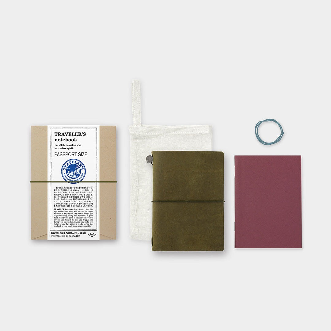 Traveler's Company Passport Notebook Starter Kit | Minimaru