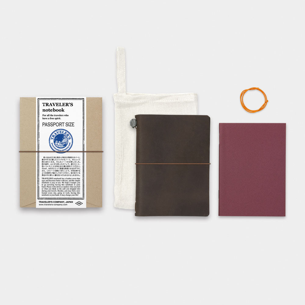 Traveler's Company Notebook Passport Starter Kit