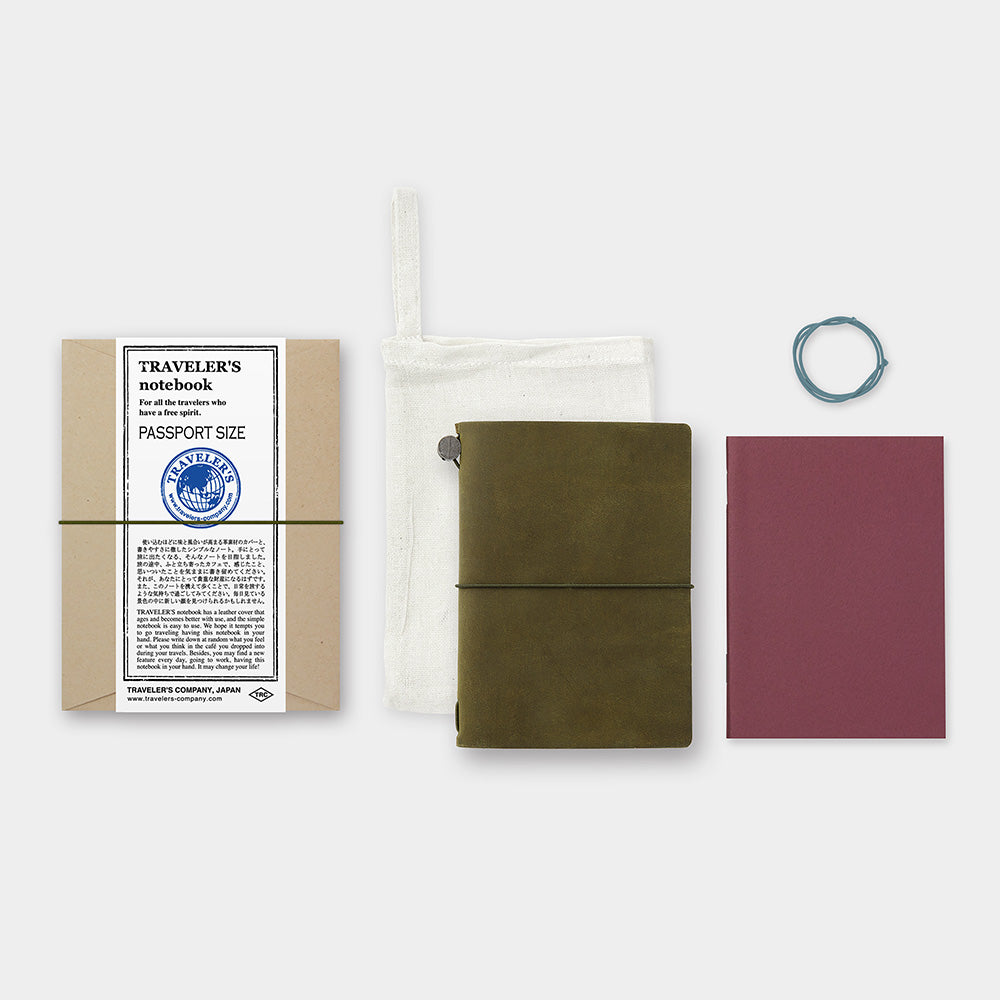 Traveler's Company Notebook Passport Starter Kit