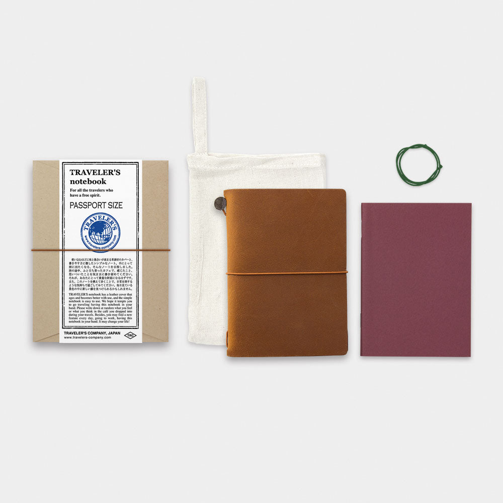 Traveler's Company Notebook Passport Starter Kit