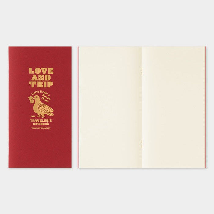 Traveler's Company Notebook - Regular - Love and Trip Limited Edition