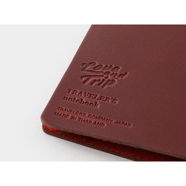 Traveler's Company Notebook - Regular - Love and Trip Limited Edition