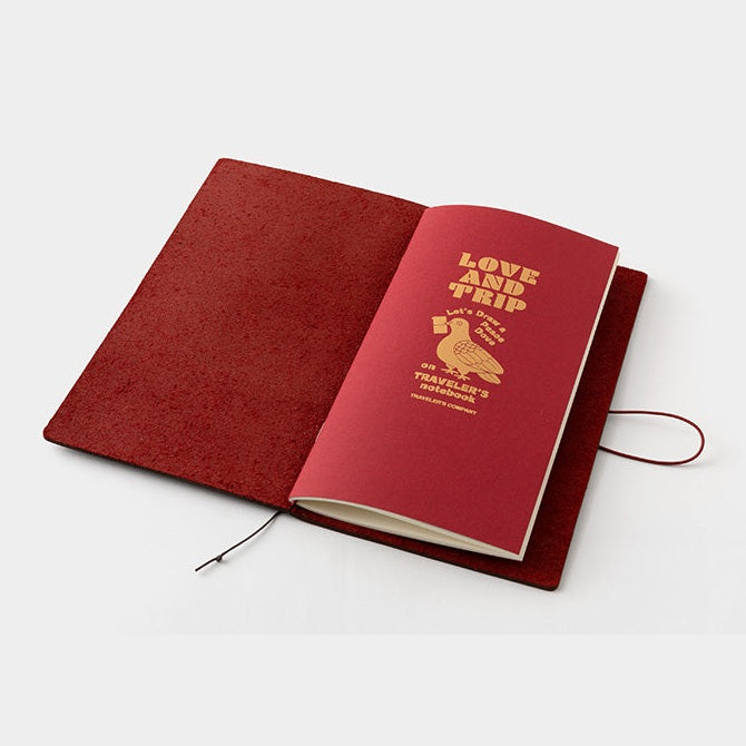 Traveler's Company Notebook - Regular - Love and Trip Limited Edition