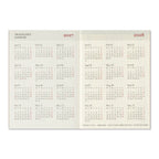Traveler's Company Passport Notebook 2027 Diary Refill - Weekly