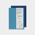 Traveler's Company Passport Notebook 2027 Diary Refill - Weekly