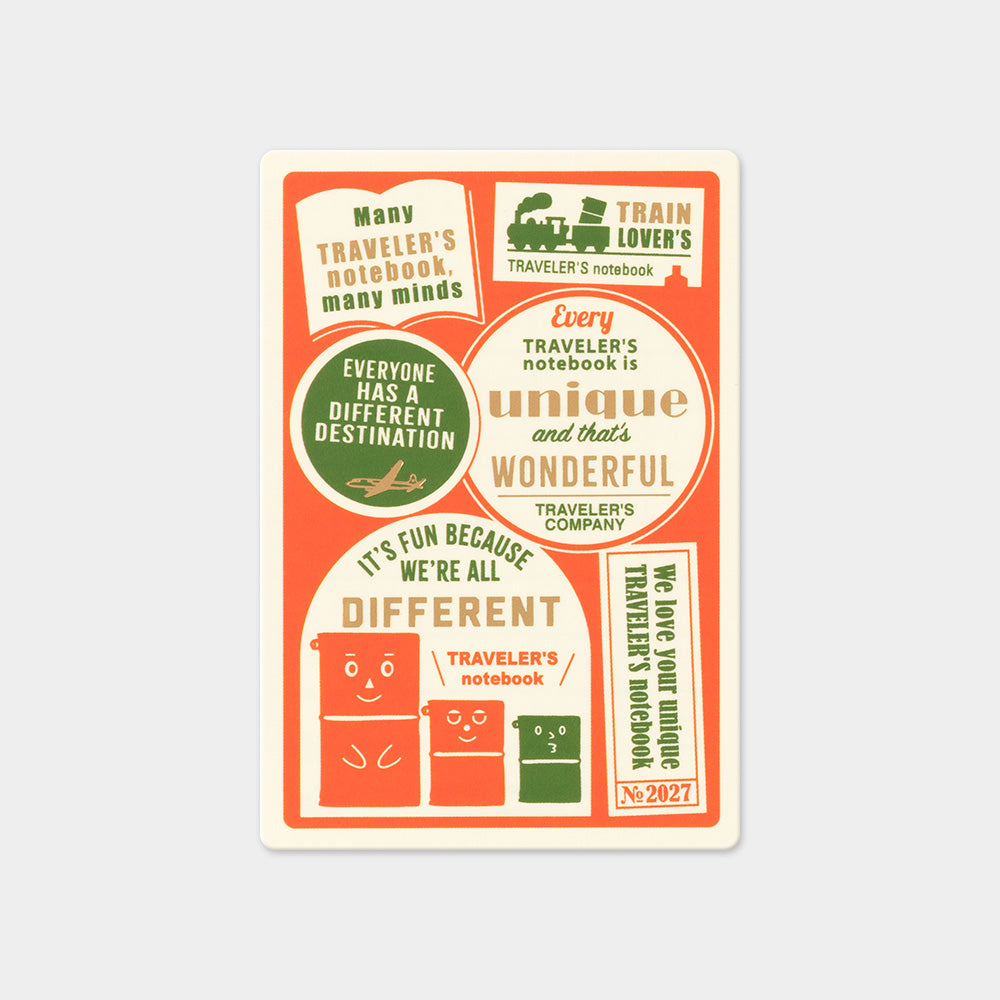 Traveler's Company Passport Notebook 2027 Pencil Board