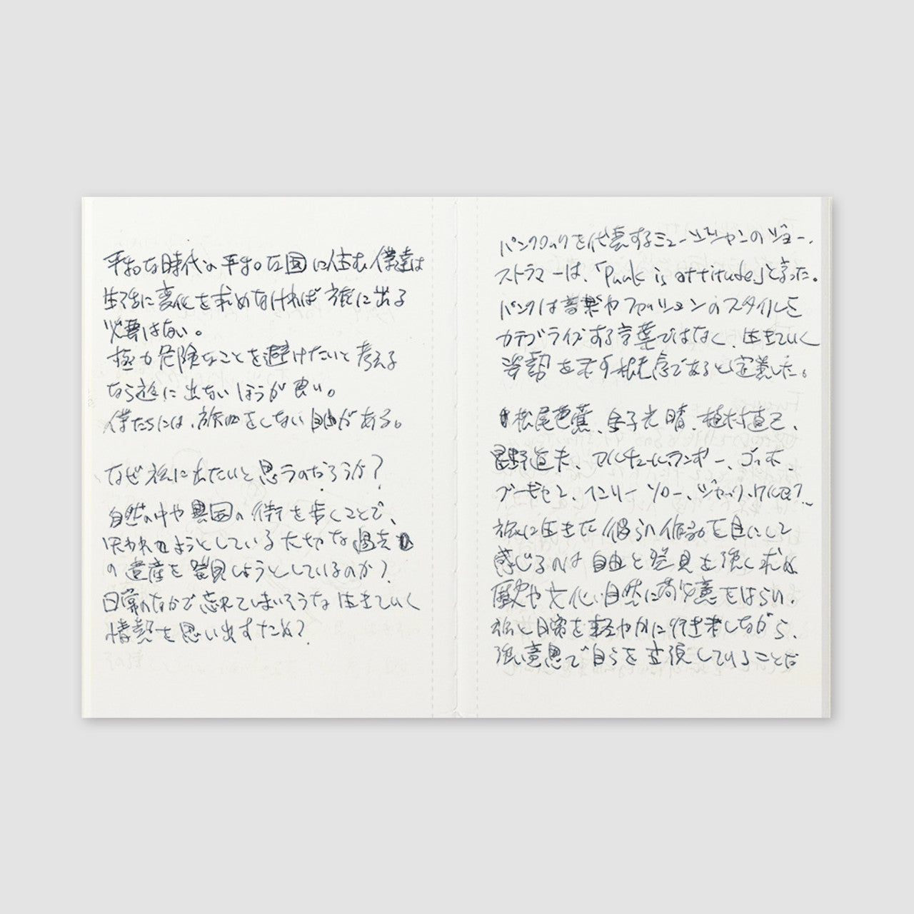 Traveler's Company Passport Notebook Refill 005 Lightweight Paper