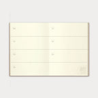 Traveler's Company Passport Notebook Refill 007 Free Diary Weekly