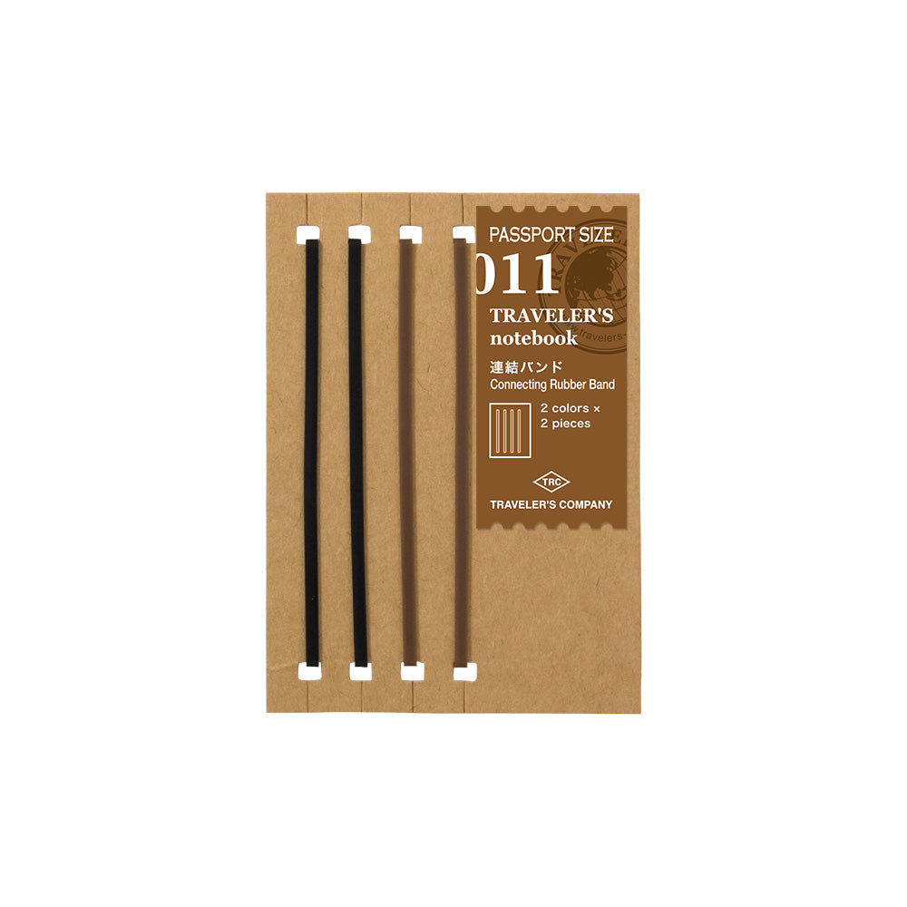 Traveler's Company Passport Notebook Refill  011 Connecting Rubber Band