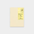 Traveler's Company Passport Notebook Refill 013 MD Paper Cream Blank