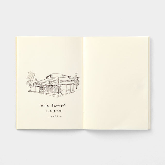 Traveler's Company Passport Notebook Refill 013 MD Paper Cream Blank