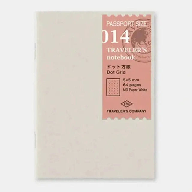 Traveler's Company Passport Notebook Refill 014 Dot Grid