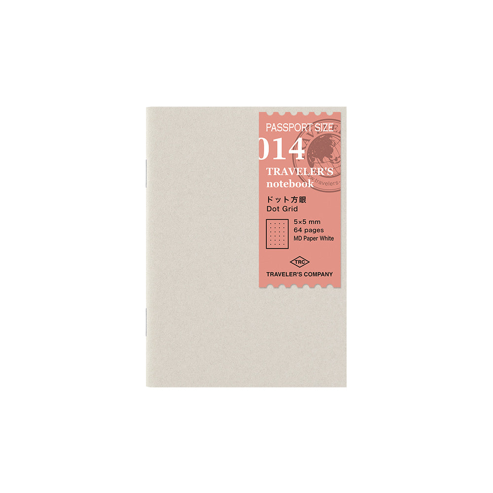 Traveler's Company Passport Notebook Refill 014 Dot Grid