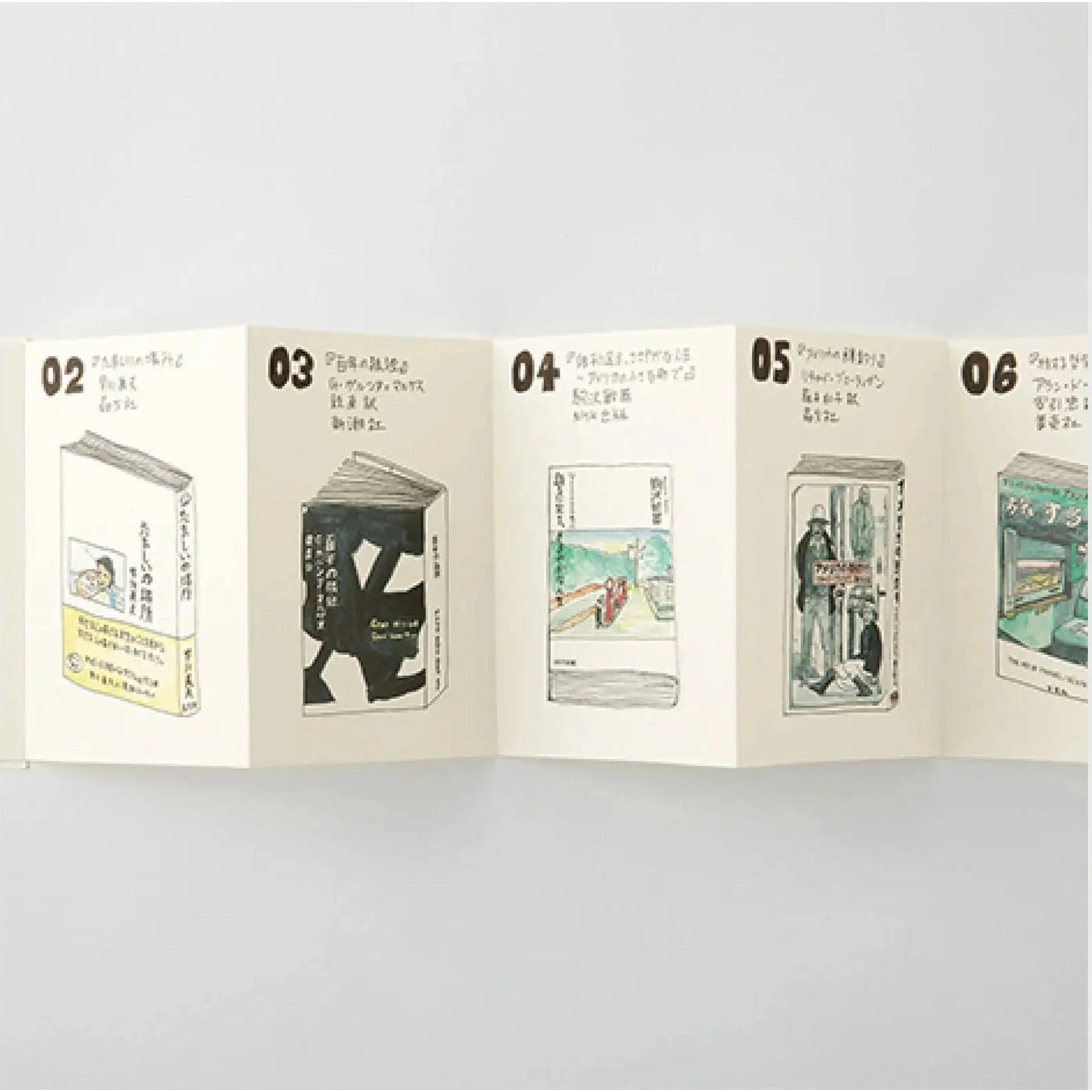 Traveler's Company Passport Notebook Refill 018 Accordion Fold Paper