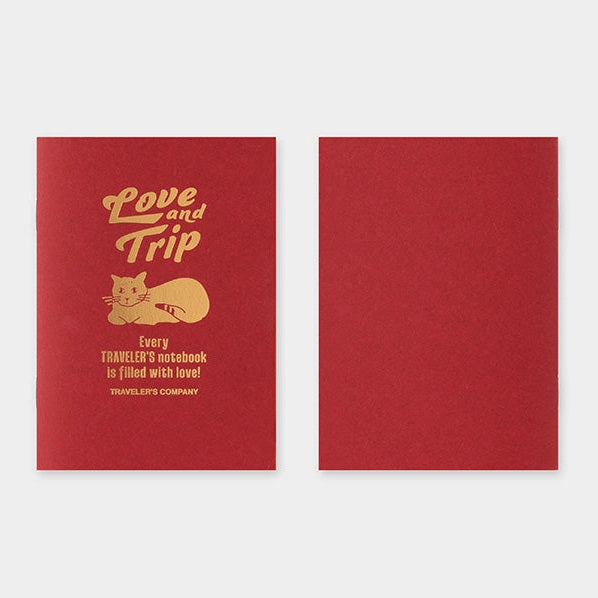 Traveler's Company Passport Notebook Refill - Love and Trip