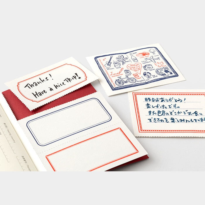 Traveler's Company Passport Notebook Refill - Love and Trip