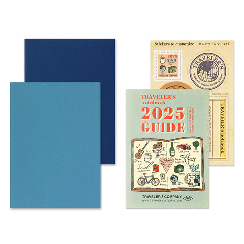 Traveler's Company Passport Notebook Refill - Weekly Diary 2025