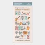 Traveler's Company Regular Notebook 2027 Clear Folder